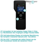 Alkomat ACE Y (mit Dräger-Sensor) + 25 Mundstücke